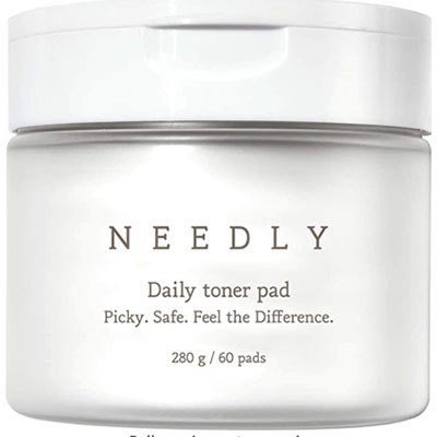 Needly Exfoliating Facial Pads with BHA & PHA Daily Toner Pad